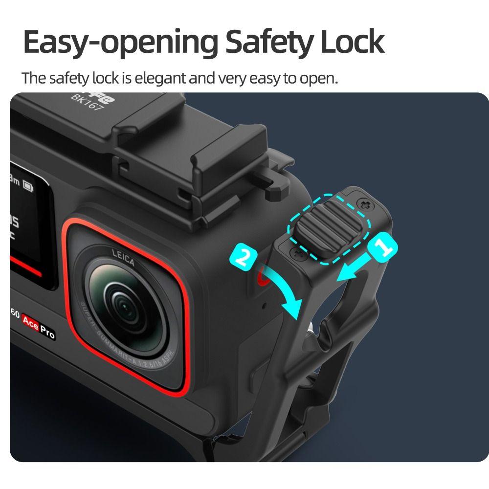 2 in1 Detachable Photography Street Grip Kit for Insta360 Ace Pro 2/Ace Pro
