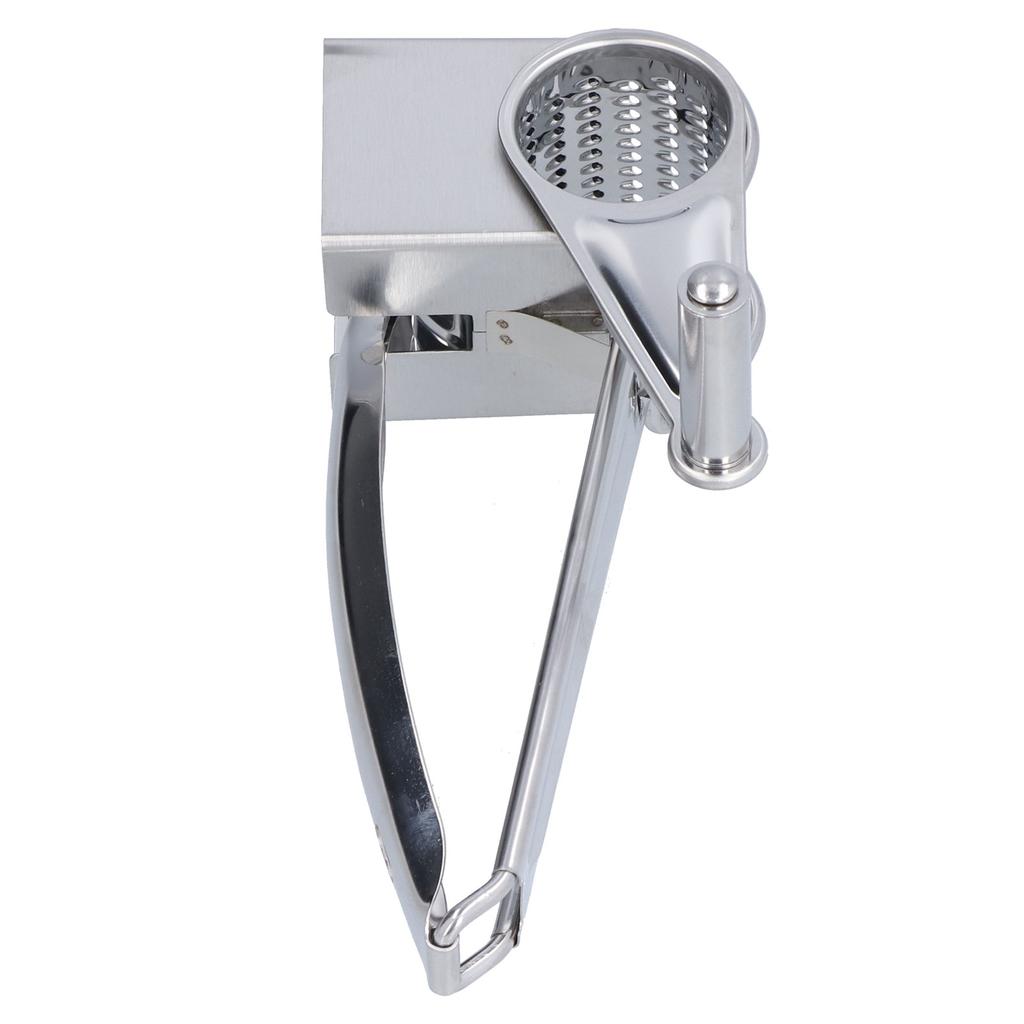 Cheese Grater Handhold Rotarting Stainless Steel Cheese Shredder for Household Chicken Cheese