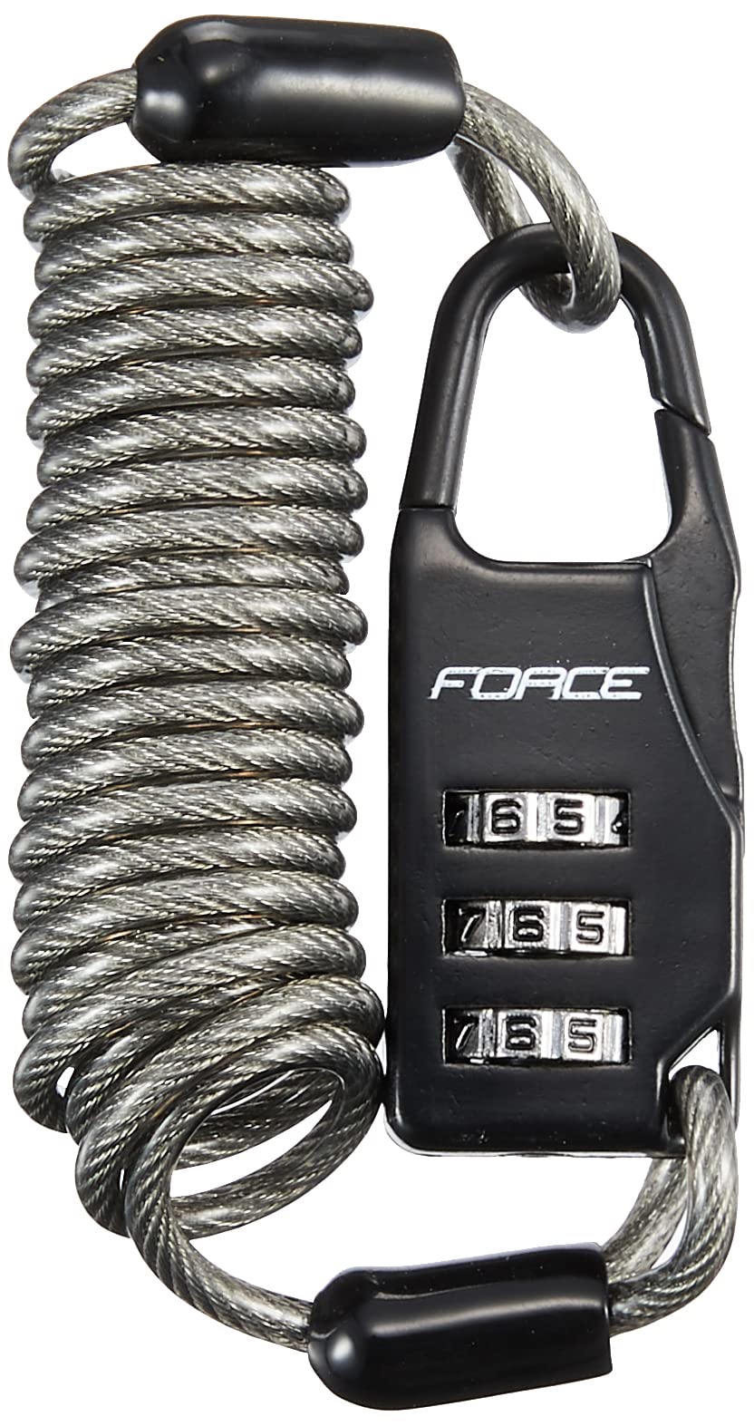 FORCE Bicycle Mini Coil Dial Dial 80009 Adjuster, Type, Gray, 120cm,