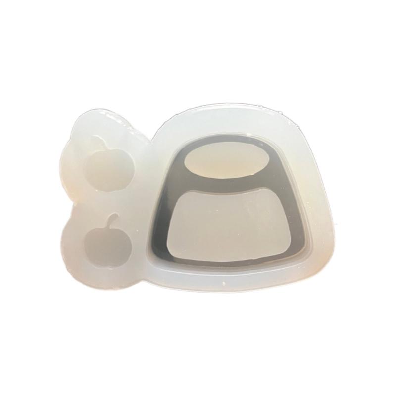 Quicksand Keychain Resin Molds Bear Rabbit Shaker Silicone Mold Unique Jewelry Making DIY Keychain Necklace Pendant Mold