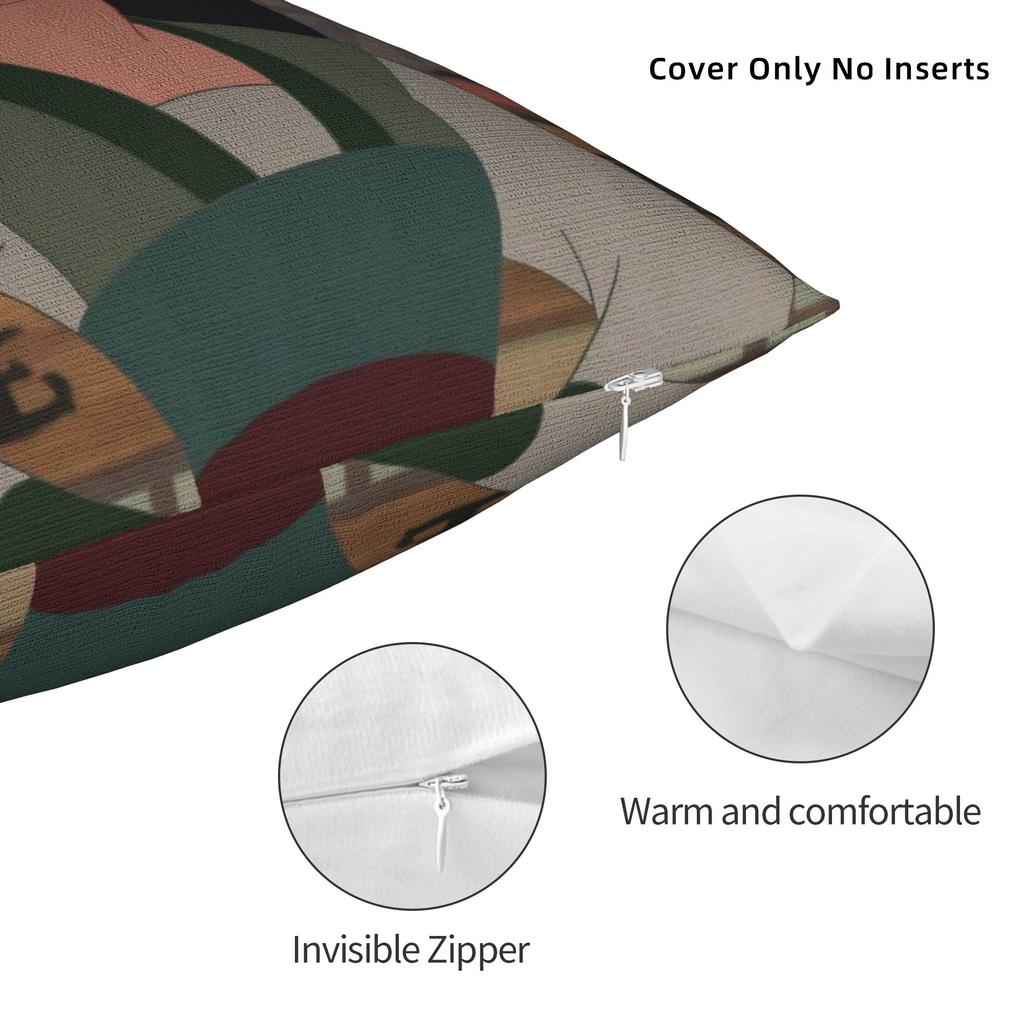 Mulan Princess Pillowcase Polyester Cushion Cover Decor Mu Lan Cartoon Throw Pillow Case Cover Sofa Drop Shipping 18'