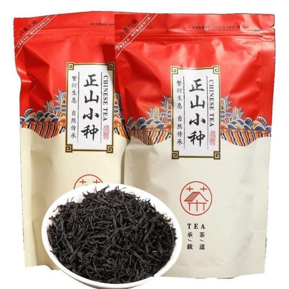 250g Wuyi Lapsang Souchong Black Tea Natural Smoky Flavor Energy Boost 250g Wuyi Premium Black Tea Smoky Lapsang Souchong Energy Drink 01