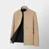 Men's Spring and Autumn Jacket Men's Casual Business Double-Sided High-end Jacket Stand-Up Collar Fashion Jacket