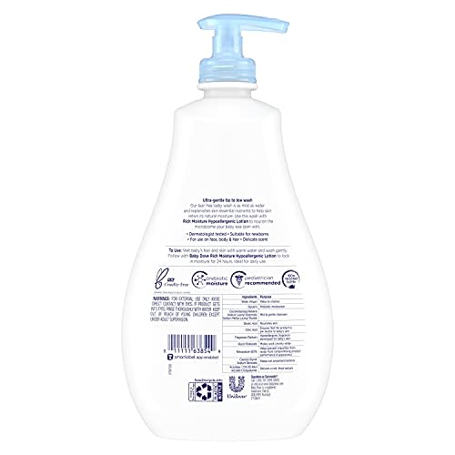 BABY DOVE PW Baby Dove Wash, Rich Moisture, 20 Oz