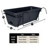 Balcony Railing Planter Vegetable Planting Box Window Box Planter for Windowsill