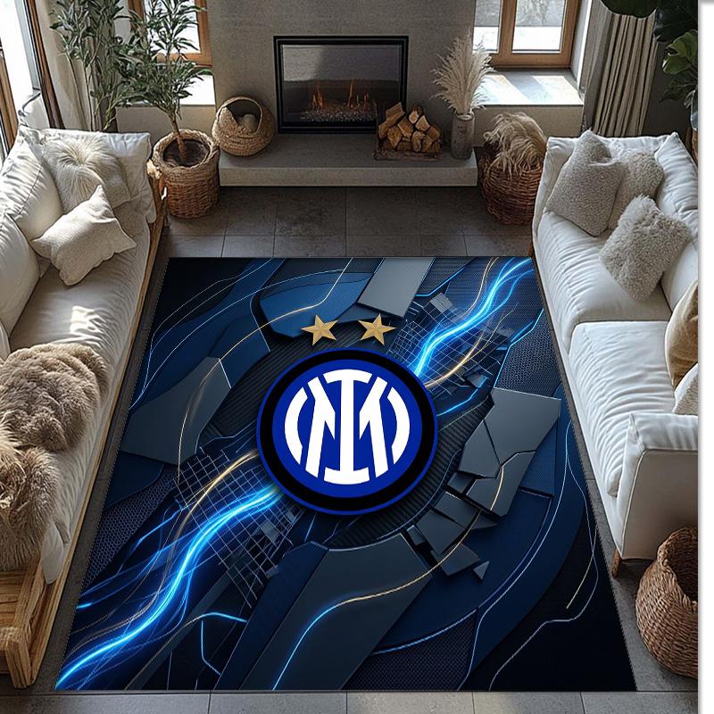 Borussia Dortmund Printed Flannel Area Rug Non Slip Soft Polyester Floor Carpet Indoor Decor Mat for Bedroom Living Room Sofa