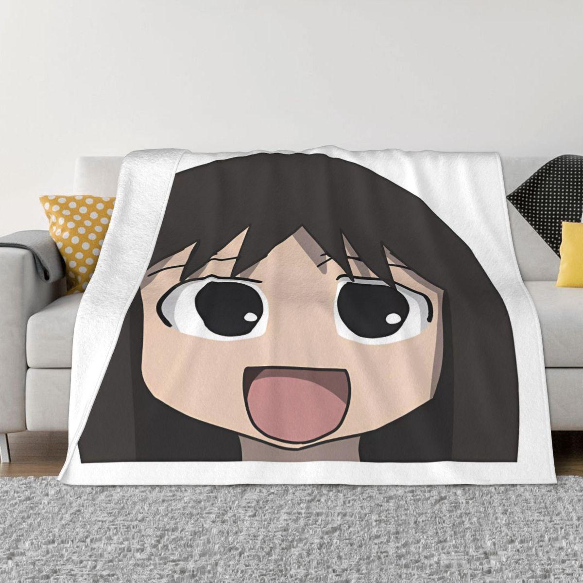 

Osaka Azumanga Daioh Peeker (Colored) 2024 An Ultra-Soft Micro Fleece Blanket 30x40in