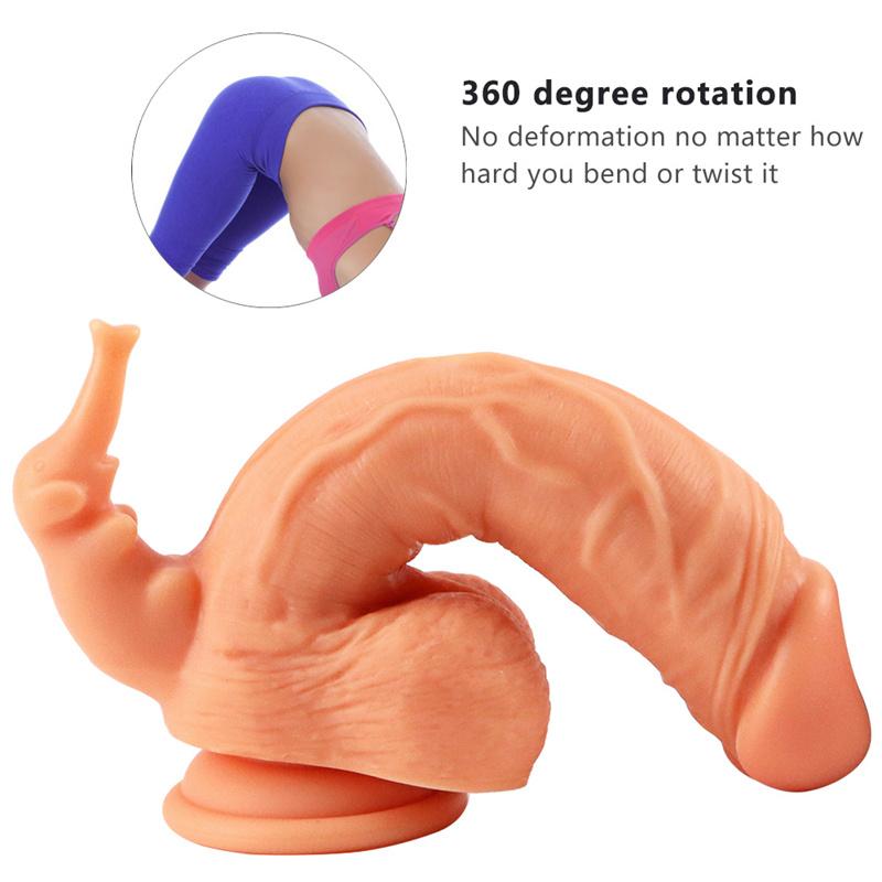 G-spot Stimulation Sex Toys Masturbation Device Female Dildo Penis Double Silicone Dildo