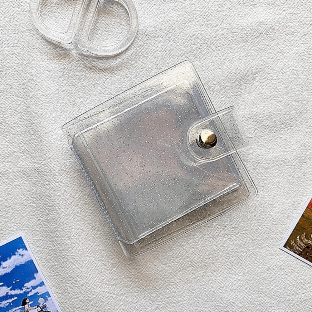 

Photo Storage Photocard Collection Transparent Plastic Idol Card Book Photocard Collecting 6cm Shiny