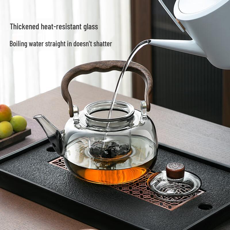 Yaji Heat-Resistant Glass Tea Brewing Pot
