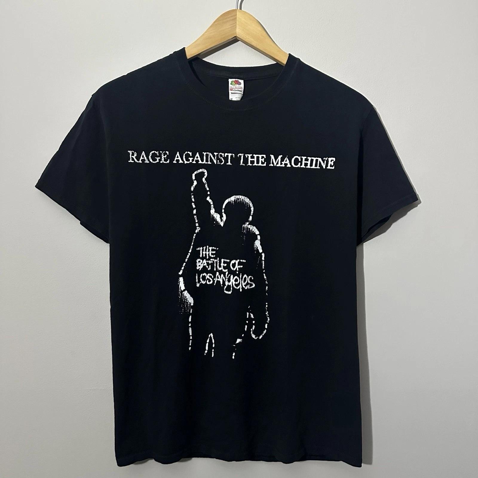 Rage Against The Machine Battle Of Los Angeles T Shirt Adult Size Medium Black S