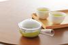 Akebono Sangyo Stainless Steel Mesh Made in Horizontal Transparent Design for Easy Tea Easy to Stainless Steel Clear Teapot 260ml Teapot, Kyusu-style,