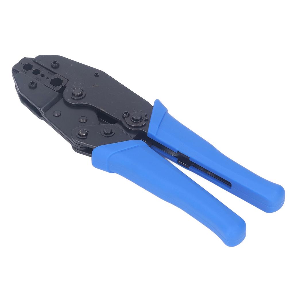 Koaxialkabel Werkzeugset Multifunktionaler Ratschen-Abisolierer Crimpzange Messingstift-Set für RG58 RG59 RG62