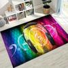 Jaren '90 Hip-hop Vintage Tapijt voor Woonkamer Slaapkamer Nachtkastje Vloermat Sprankelende Disco Feest Decor Keuken Koffietafel Deurmat