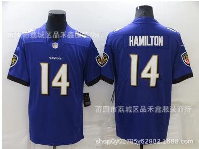 Baltimore Ravens 52 #RLEWIS 14 HAMILTON