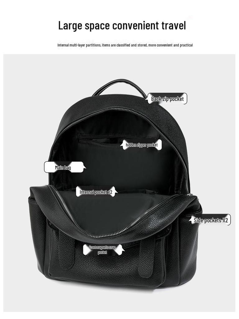 Modny plecak damski 2025 – Wszechstronny, o dużej pojemności, lekki, idealny do podróży