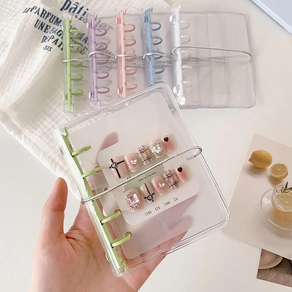 Transparent Fake Nail Storage Frame DIY Nails Album Korean Nails Display Protector  Home Decor