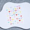 New 1PC Macaron Flower/Rabbit/Fruit Nail Charms Sticker /Letter Summer Adhesive Manicure Decor ZJT10