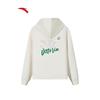 ANTA Women's Easy-Care Printed Hooded Sweatshirt
