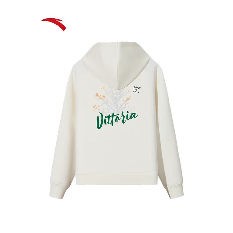 ANTA Women's Easy-Care Printed Hooded Sweatshirt
