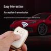 Gold Edge TPU Soft Rubber Car Key Cover for Suzuki Jimny 2-Button New Model