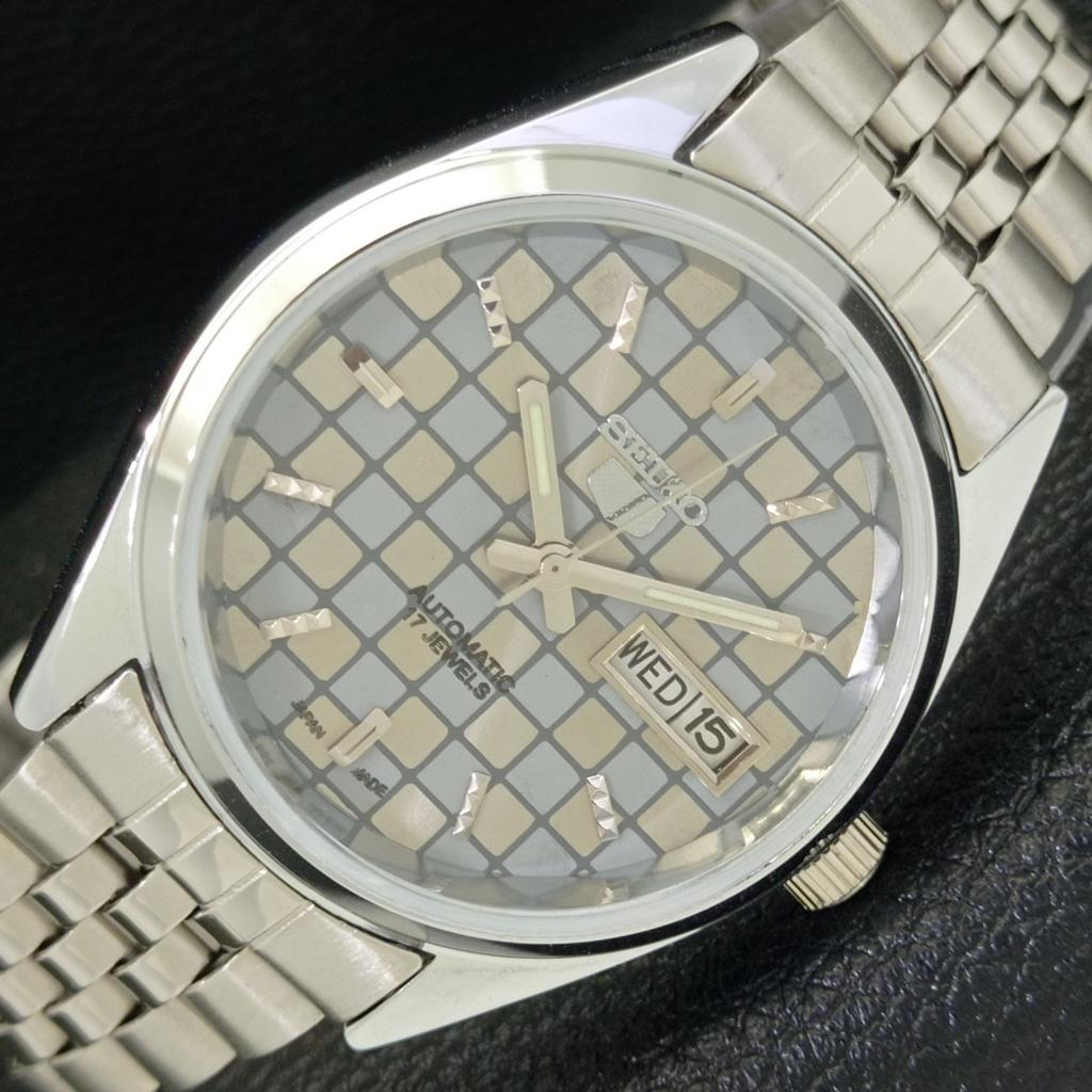 

Seiko 5 АВТОМАТИЧЕСКИЕ 6309A ВОССТАНОВЛЕННЫЕ ЯПОНСКИЕ МУЖСКИЕ ЧАСЫ С СЕРЫМ ЦИФЕРБЛАТОМ a440331-9 Sk-a440331-1