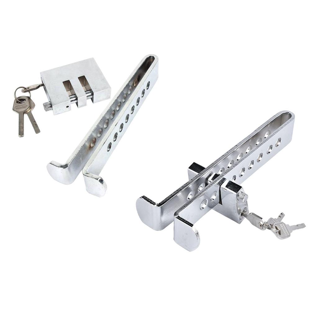 Generic Car Brake Pedal Lock Sturdy Professional Multifunctional with 3 Keys