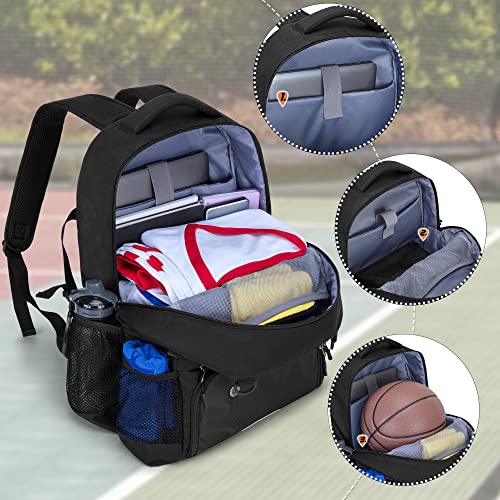 DSLEAF Basketball Backpack for Kids, Student Basketball Backpack, Ball Storage, Soccer Backpack, Youth
