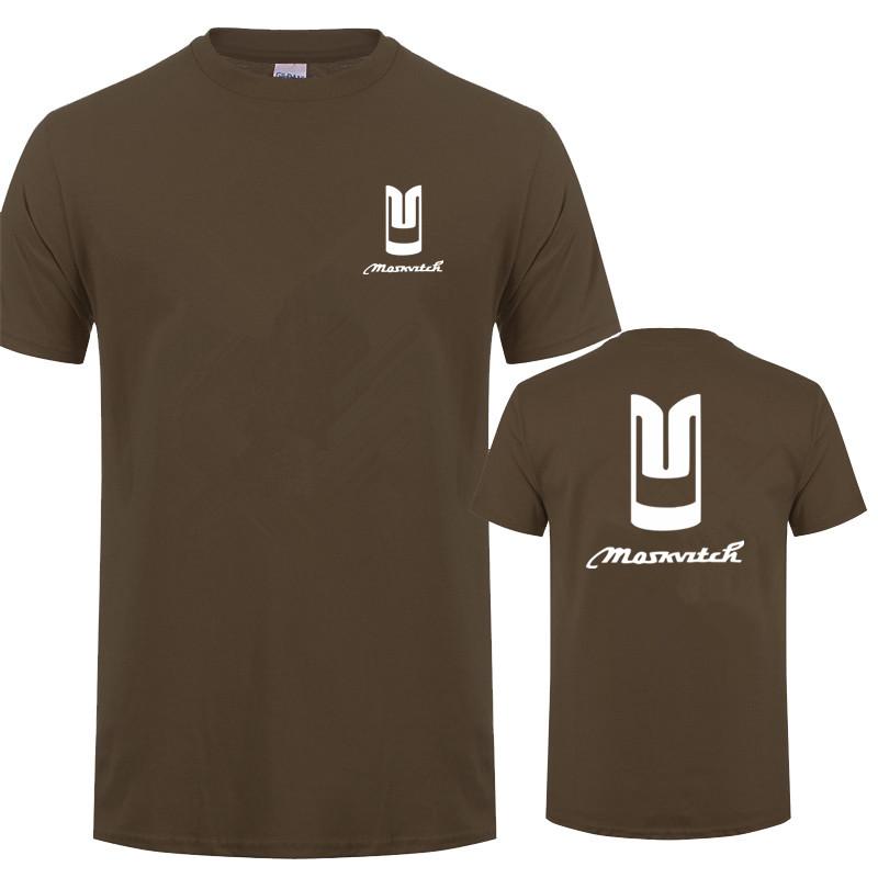 Moskvich T Shirt Summer Unisex Short Sleeve Cotton Tshirts Unisex Tops Tee Lh491