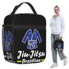 Jiu-Jitsu Isolierte Lunchtasche für Kinder Schul-Kühltasche Thermische Lebensmittelbox Tragetasche Auslaufsichere Lunchboxen Behälter
