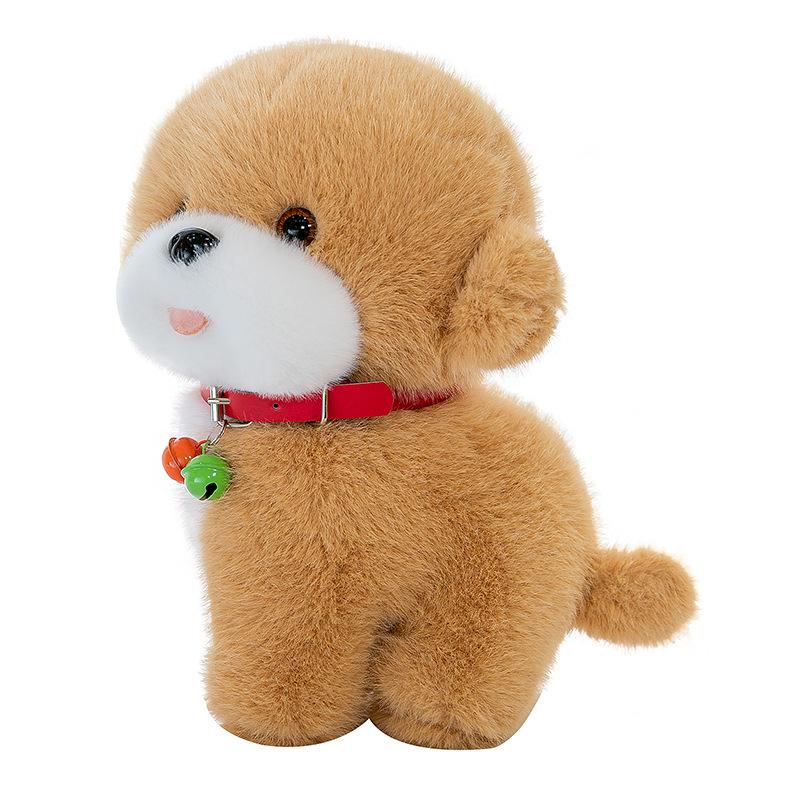 8-Inch Cute Puppy Teddy Bear Plush Toy - Children's Gift Claw Machine Doll
