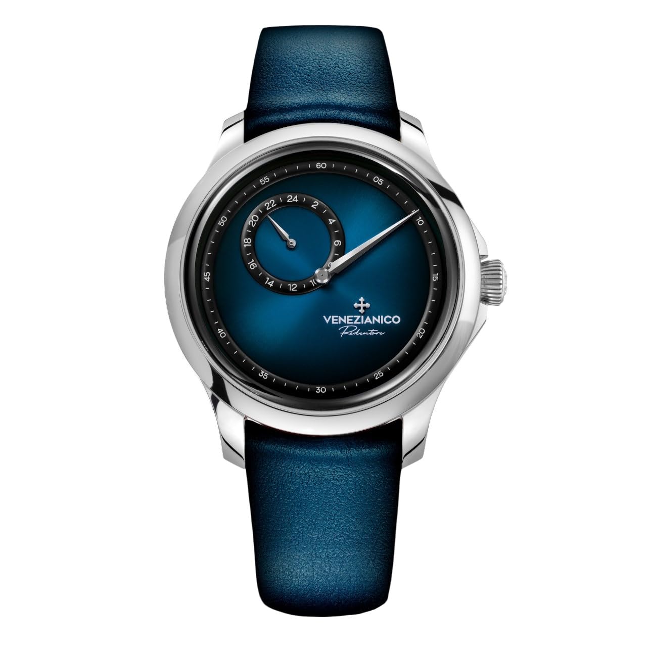 

Venezianico REDENTORE Enigma Analog Watch 1221571 Water Resistant to 5 Dial - Men s Watch, 2-Year Warranty, Unused, Automatic, 40mm, ATM, Off-Center синій