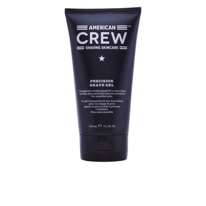 Gel de Rasage - American Crew - Precision Gel - 150ml - Hydratant - Transparent
