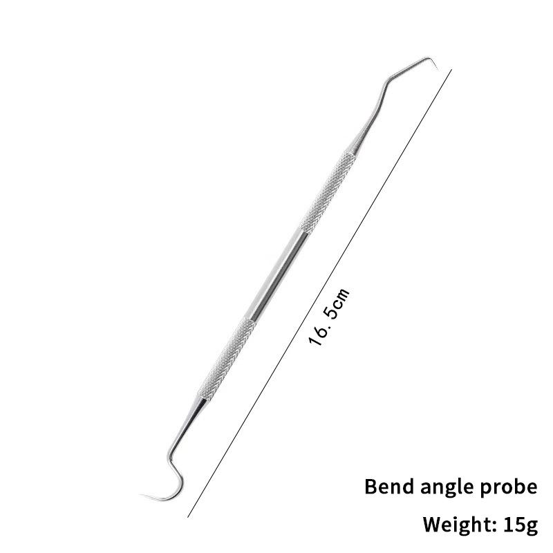 4 Pièces/Ensemble Grattoir à Tartre Détartreur Éliminateur de Plaque Outil de Nettoyage des Dents Kit d'Hygiène Dentaire Dentiste Détartreur Dentaire Soin Buccal
