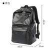 MATE ELAN Teenager Leather School Bag Waterproof Casual 16 Inch Laptop Backpack Men Women Travel Daypack