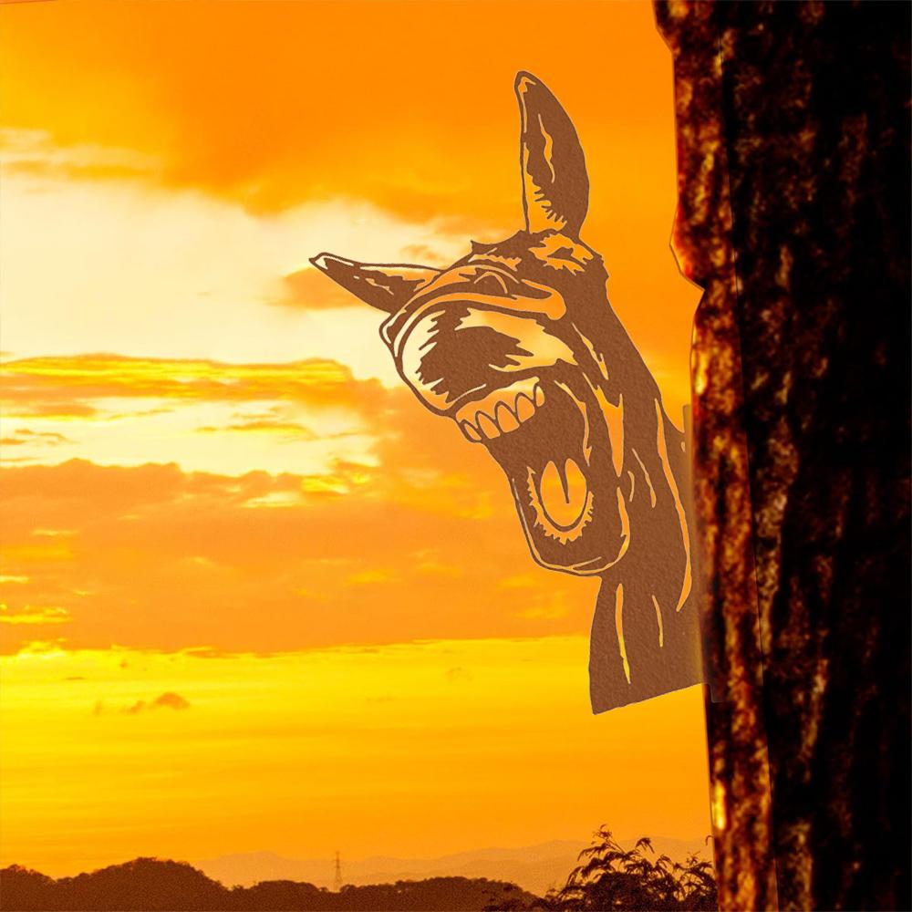 Элегантный силуэт железного осла. Превратите свой дом и сад в сказку с этим — фото 6