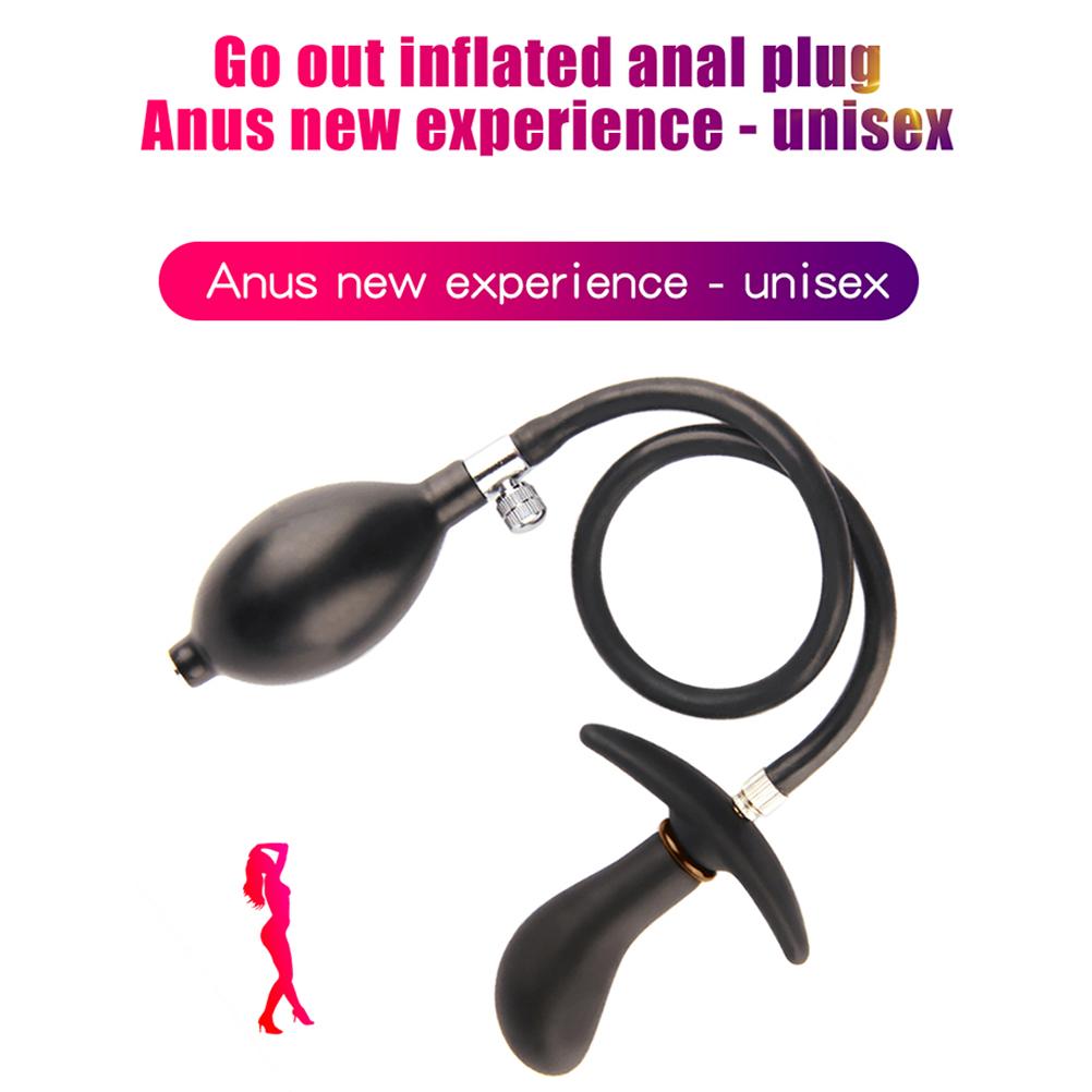 Extra Large Inflatable Anus Butt Plug Extender Dilatador Anal Sex Toy for Men Woman
