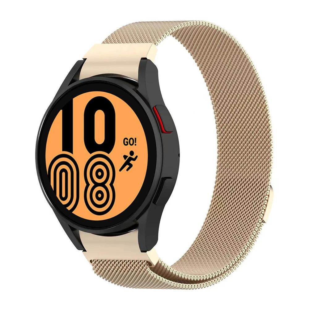 Metal strap For Samsung Galaxy watch 7/6/5/4 44mm 40mm Magnetic Bracelet Wristband Correa Galaxy Watch 6 Classic 46mm 47mm Belt