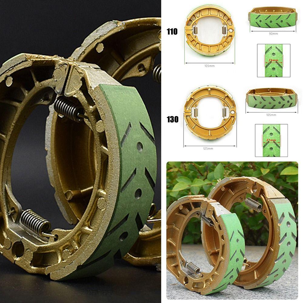 110 130 Drum Brake Shoes Disc Brake Brake Pad Block Motorcycle Disc Brake Pads Electric Vehicle