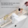 Wall Mounted U Shaped Countertop Storage Rack Water Drainage Kitchen Storage Rack  Bathroom