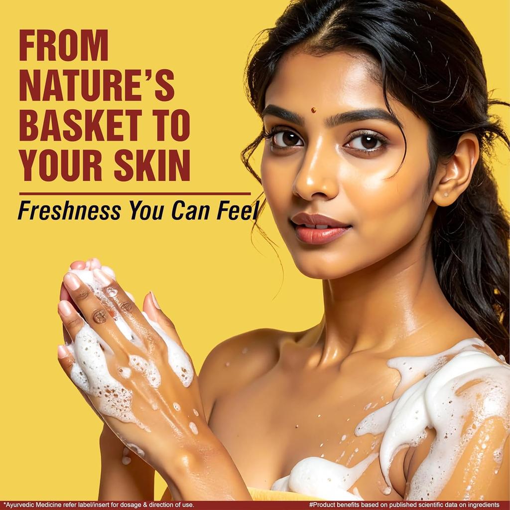 Multani Naturals Pineapple & Almond Body Wash 270 Ml Gentle Moisturizing Cleanser For All Skin Types Paraben Sulphate Free
