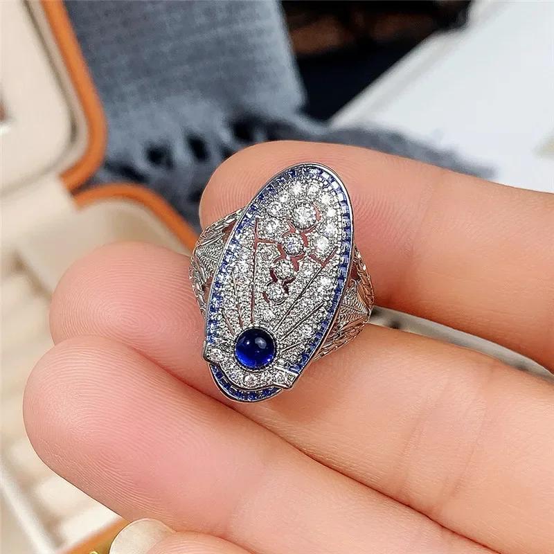 2025 Trendy Women Finger Ring for Party Daily Wear Luxury Lady's Accessories Anniversary Gift Statement Jewelry Drop Ship