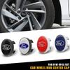 4pcs 60mm Car Styling Wheel Hub Center Caps Rim Cover Badge Emblem For Ford ST Focus Fiesta Ranger Mondeo Kuga Mustang Transit