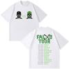 Rapper Feid Ferxxo Tour 2026 Graphic Tshirts Unisex Unisex Fashion Loose T Shirt Shortsleeved Hiphop Cotton Casual Tshirts Tops