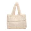 Winter Plush Niche Bags, Premium Versatile Women's Bags, Fashion Trends, Large-capacity Portable Wool Bags