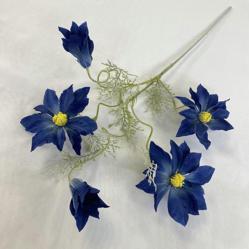 Faux For Flowers Wedding Arch Blue Starry Hydrangeamacrophylla Hanging Wall