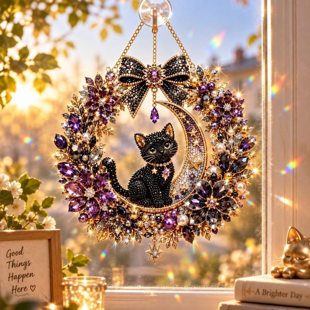 Hummingbird DIY Painting Kit Butterfly Wreath Pendant DIY Craft Kit Christmas Decor