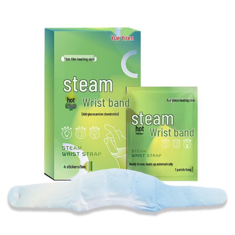 Herbal Heat Wristband with Glucosamine Chondroitin for Joint Support and Fever Relief