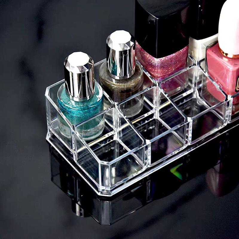 12 Slot Acrylic Nail Polish Organizer, Lipstick Holder, Lip Gloss Organizer, Cosmetic Storage Display, Perfect Storage Solution