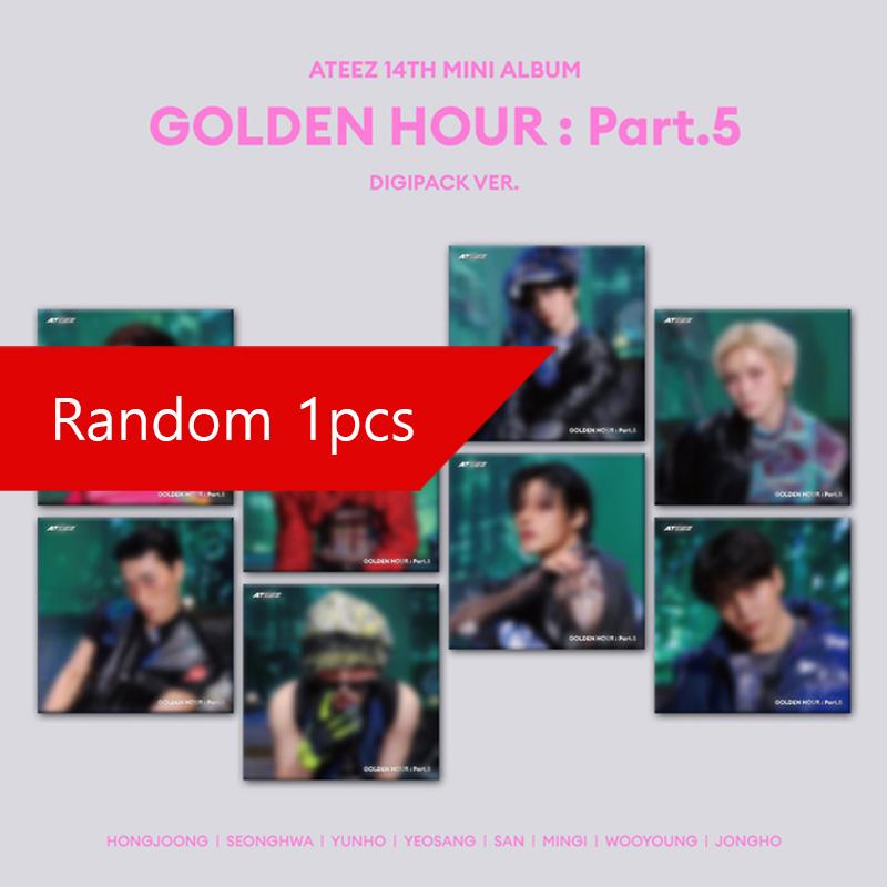 [ПРЕДЗАКАЗ] ATEEZ – ЗОЛОТОЙ ЧАС : Часть 5 (ДИГИПАК Вер.) Random 1pcs